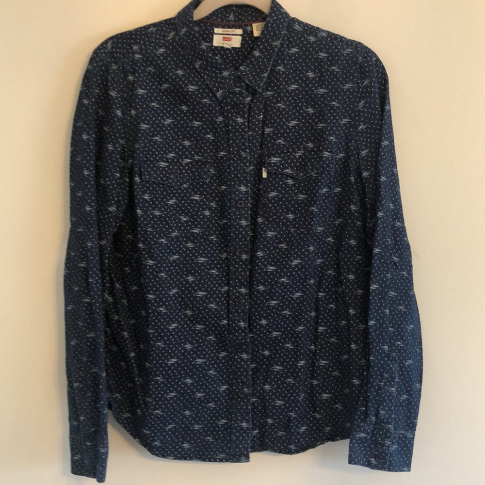 Levi’s Denim Jean Button Down Shirt